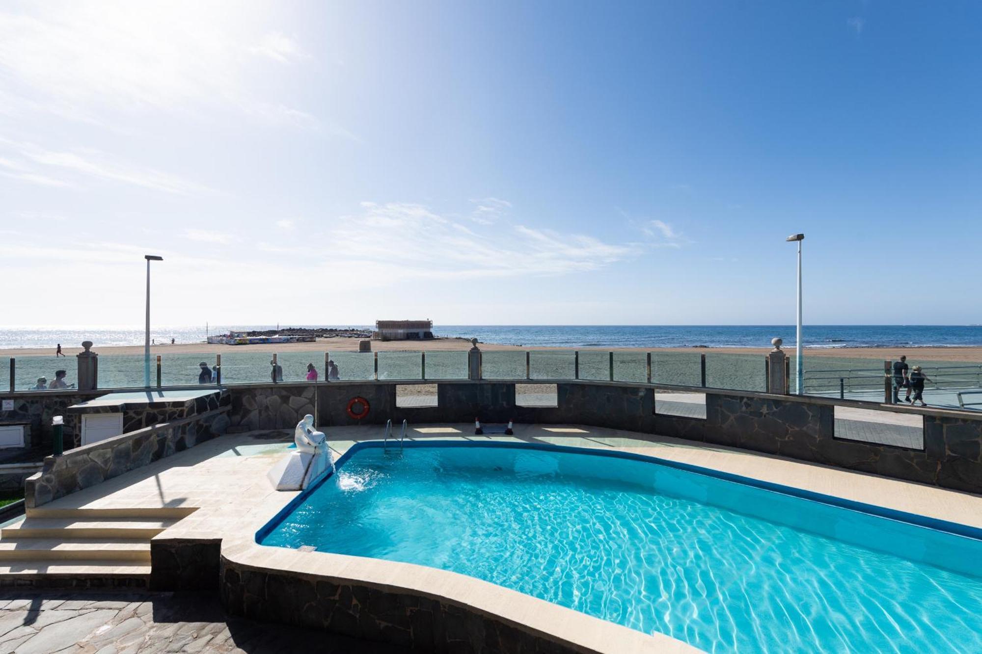 Las Burras Beach Terrace&Pool By Canariasgetaway San Agustin  Exterior photo
